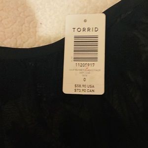 torrid Swim - NWT Torrid Cold Shoulder Cover up torrid Swim - NWT Torrid Cold Shoulder Cover up